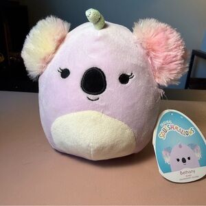 Squishmallows Bethany Plush - Lavender & Cream Pastel Koala